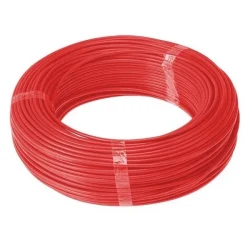 Fio Flexível 4,00 mm Vermelho c/ 100 m Corfio