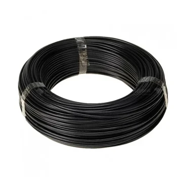 Fio Flexível 6,00 mm Preto c/ 100 m Zatflex