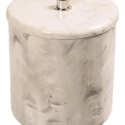 Lixeira Bege Marmorizada Astra