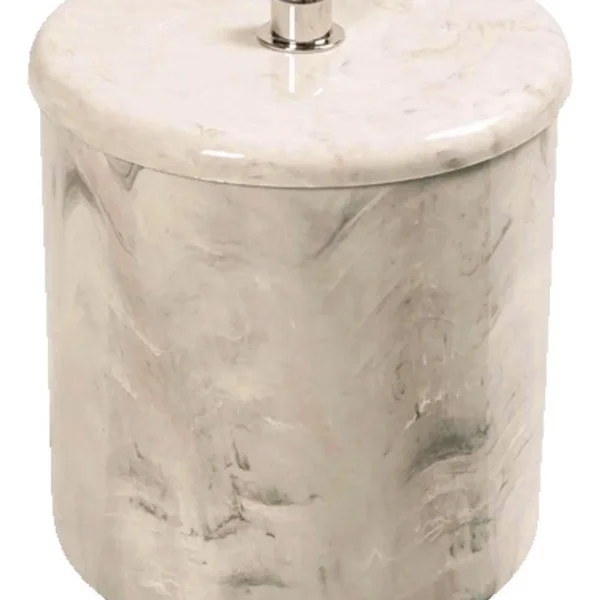 Lixeira Bege Marmorizada Astra