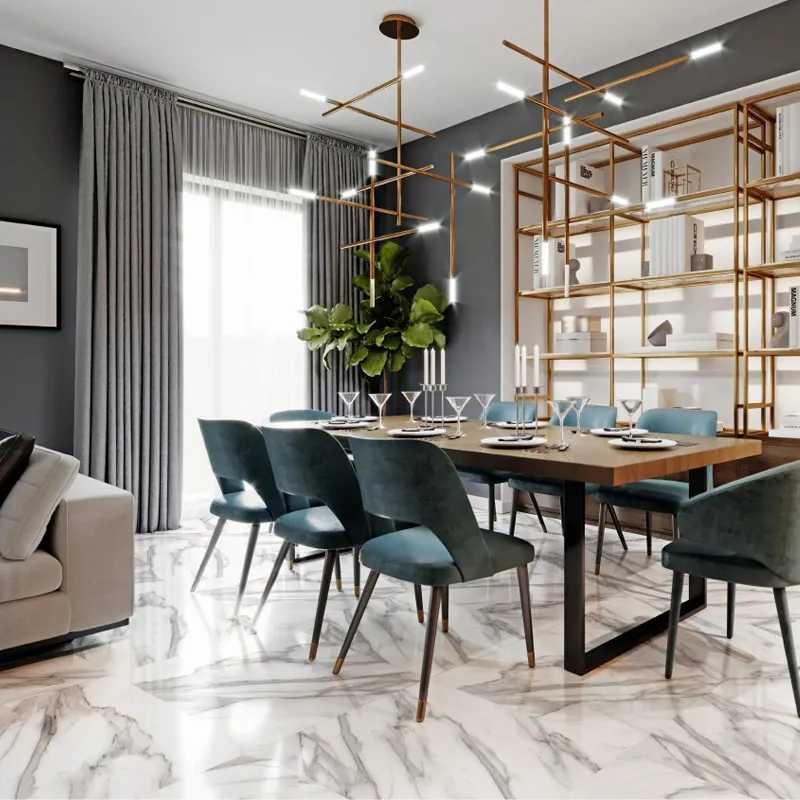 Piso Rocha 7014 70X70 CX (Brilhante/Retificado) - Imagem 2